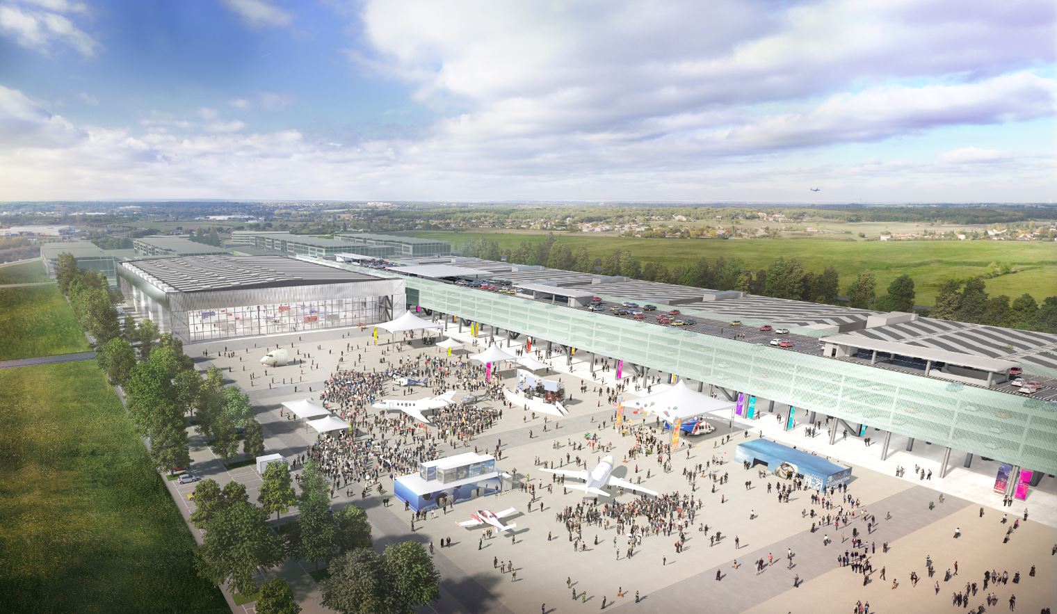 Visite du nouveau Parc des expositions – MEET